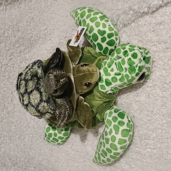 aurora Toys Set Of 3 Sea Turtles Stuffed Animals Poshmark